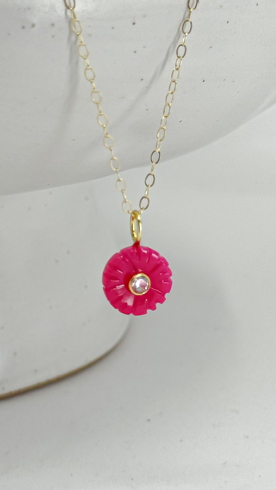 Ripened Rage Berry Chalcedony Necklace