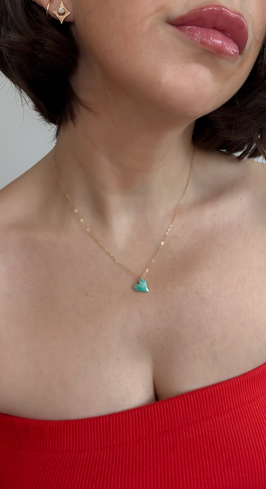 Unapologically Calm Amazonite Necklace