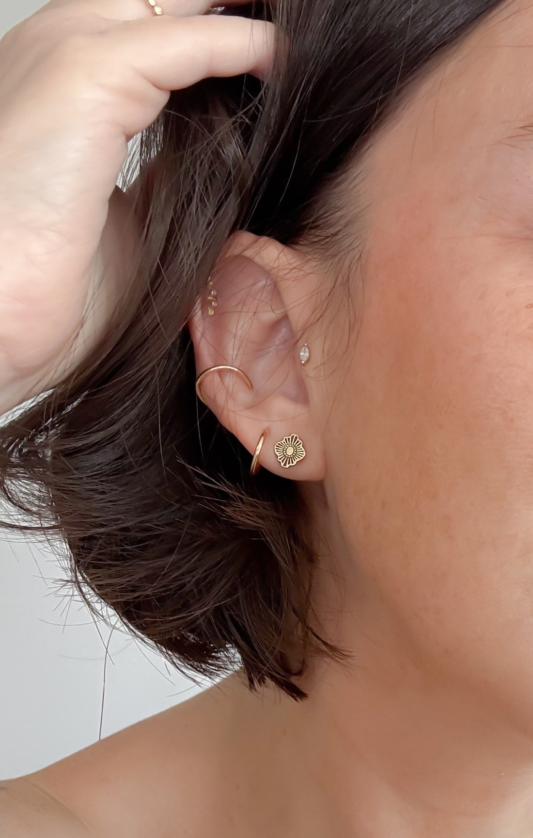 Classic Chaos Vintage Stud Earrings