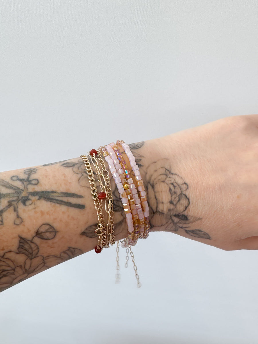 Pretty Loud Glass Bracelets