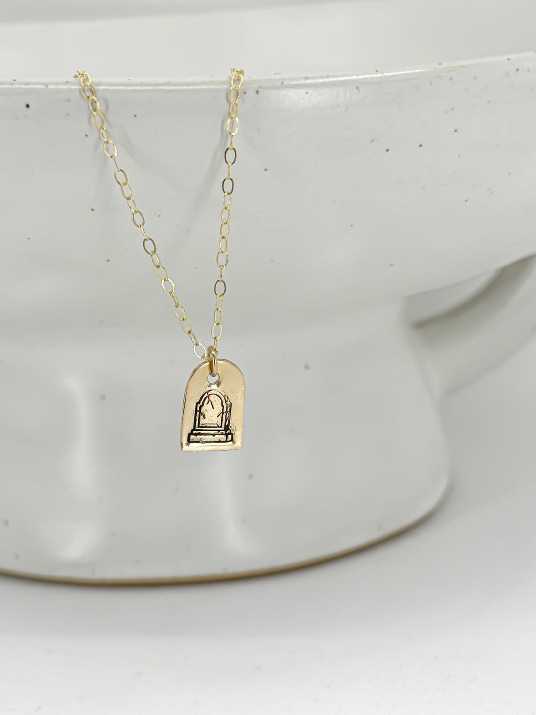 Buried Her Necklace