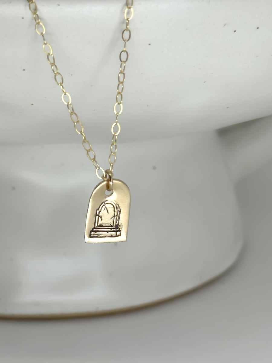 Buried Her Necklace