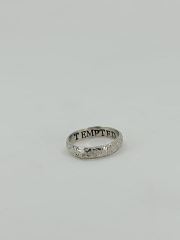 Unspoken Secret Message Ring