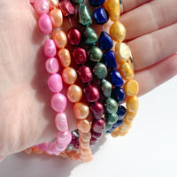 Colorful Pearl Necklace