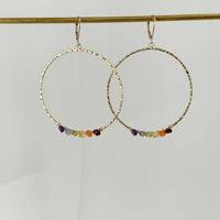 Rainbow Chakra Hoops