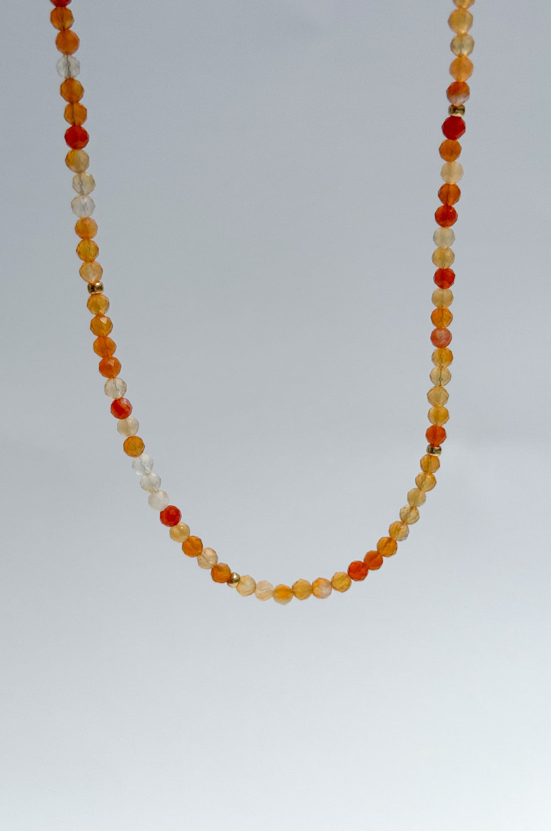 Carnelian Gemstone Necklace