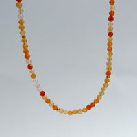 Carnelian Gemstone Necklace