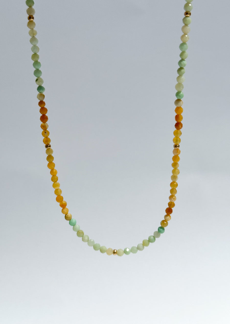 Burma Jade Gemstone Necklace