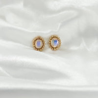 Afterveil Moonstone Studs