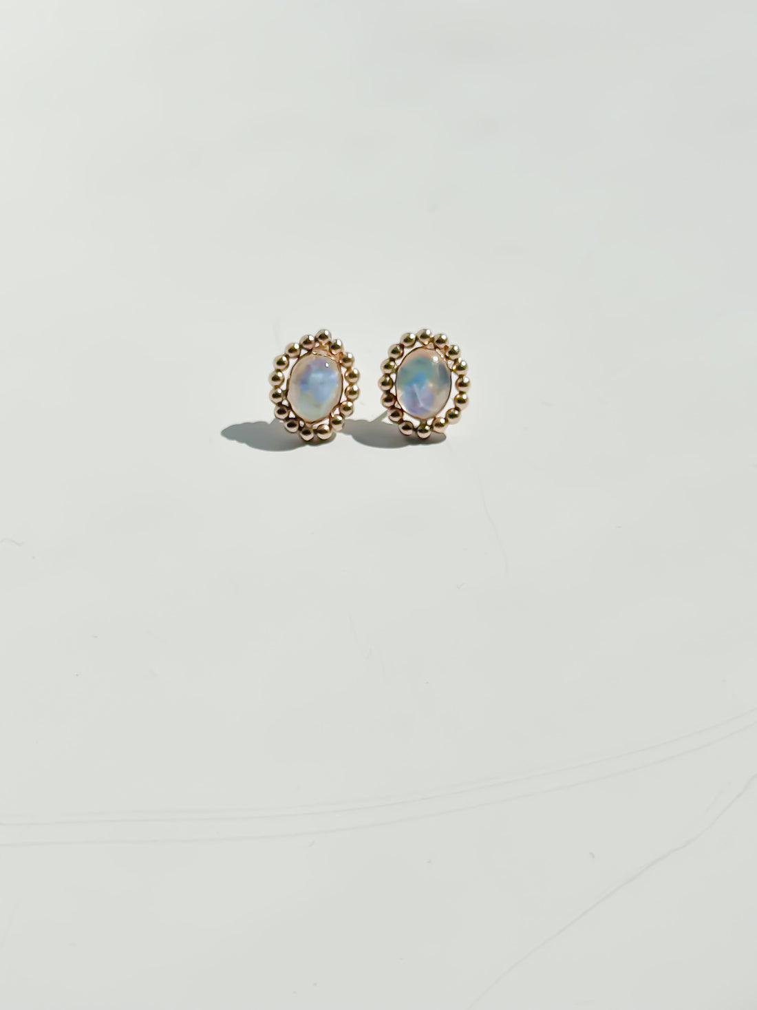 Afterveil Moonstone Studs