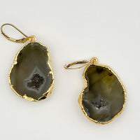 Nude Earth Geode Earrings