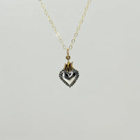Blazing Heart Necklace