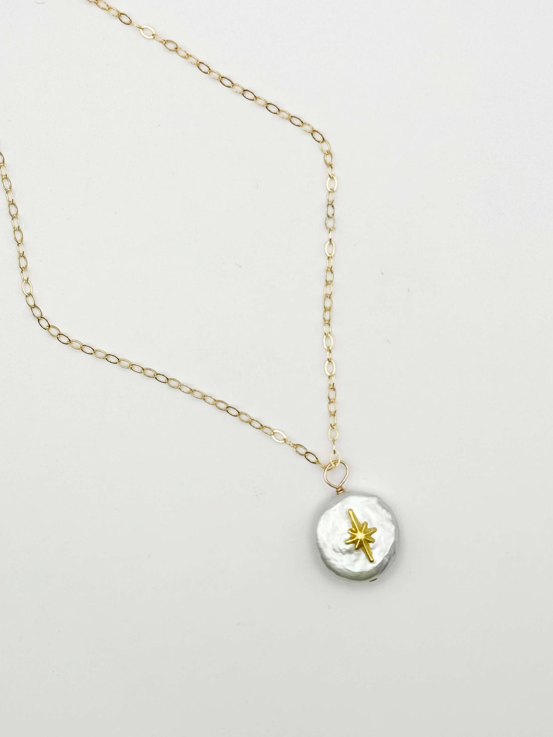 Guiding Star Pearl Necklace