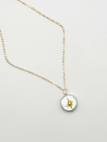 Guiding Star Pearl Necklace