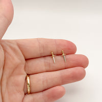 Violet's Daggers Stud Earrings