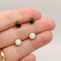 Ethereal Opal Studs