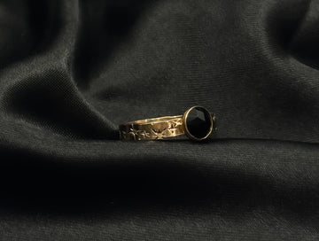 Nightwatch Black Onyx Ring