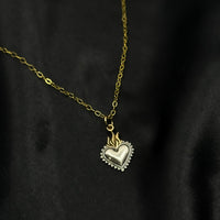 Blazing Heart Necklace