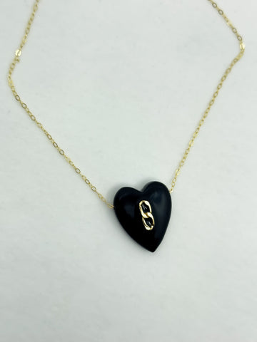 Chained Heart Necklace