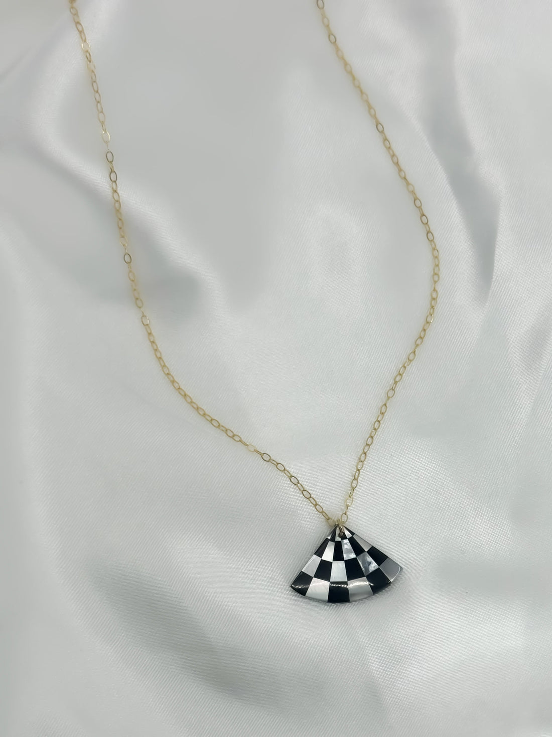 The Checkered Past Necklace