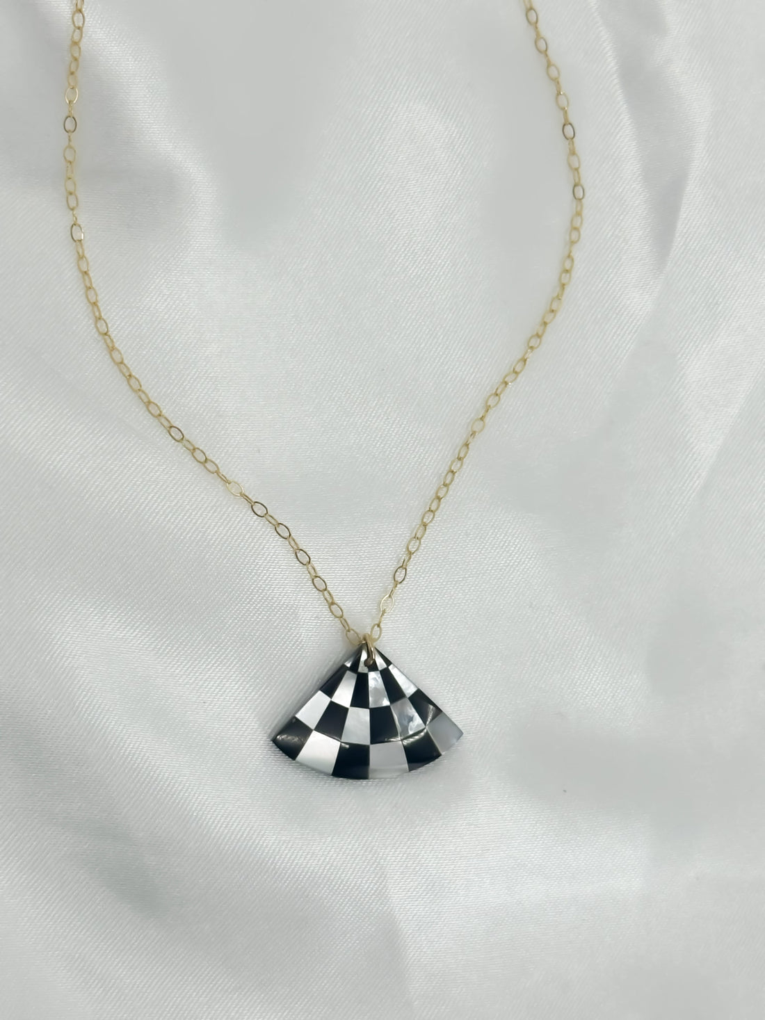 The Checkered Past Necklace