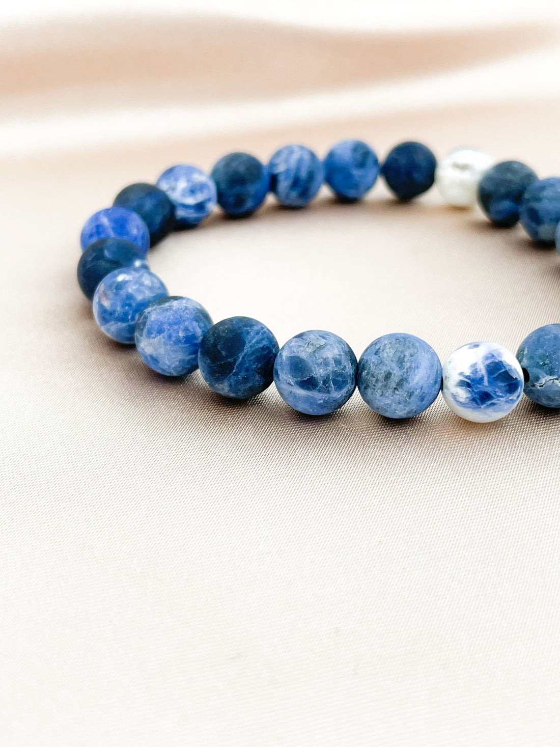 Matte Sodalite Healing Bracelet