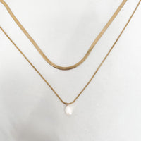 Cleo Double Layer Necklace