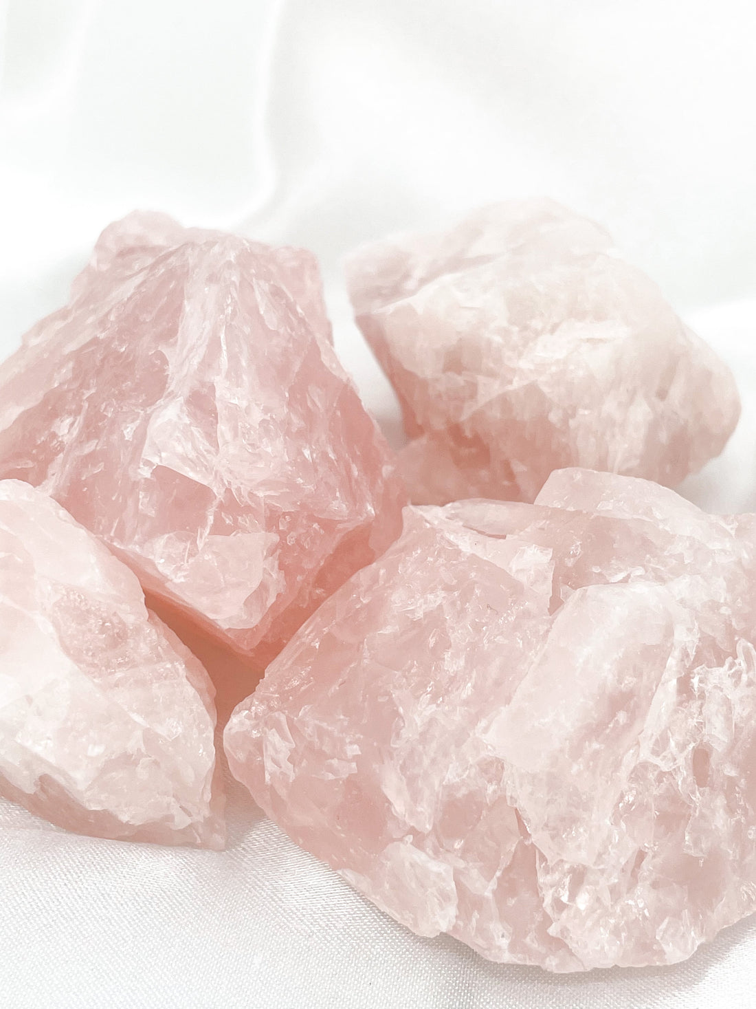 Raw Rose Quartz Chunk