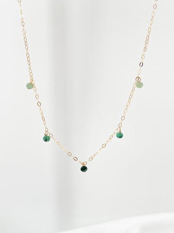 Emerald Sparkle Necklace
