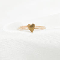 Heart On My Sleeve Ring