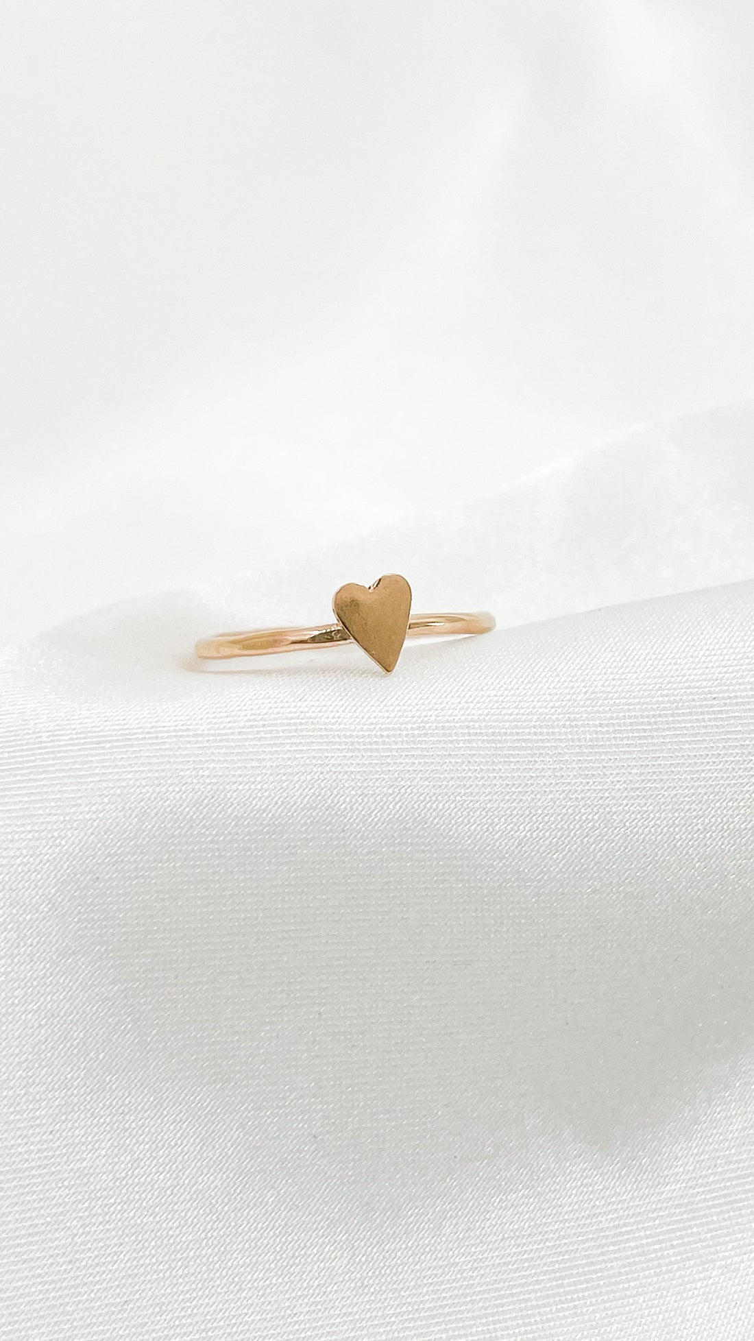 Heart On My Sleeve Ring