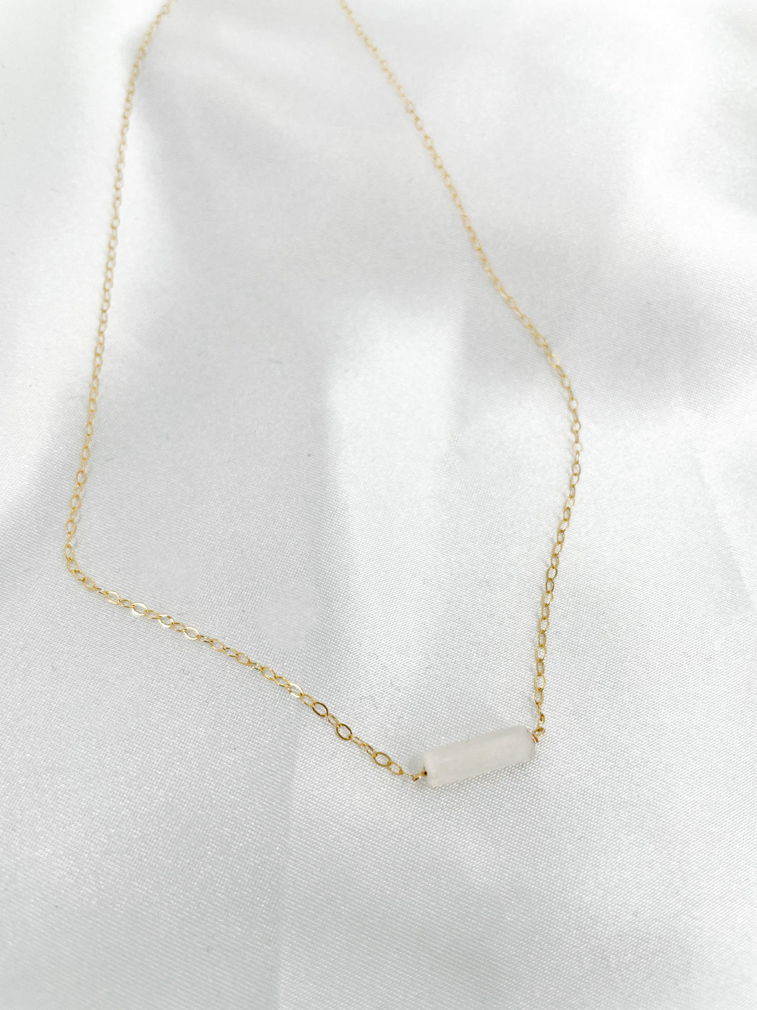 Pure Light Selenite Necklace