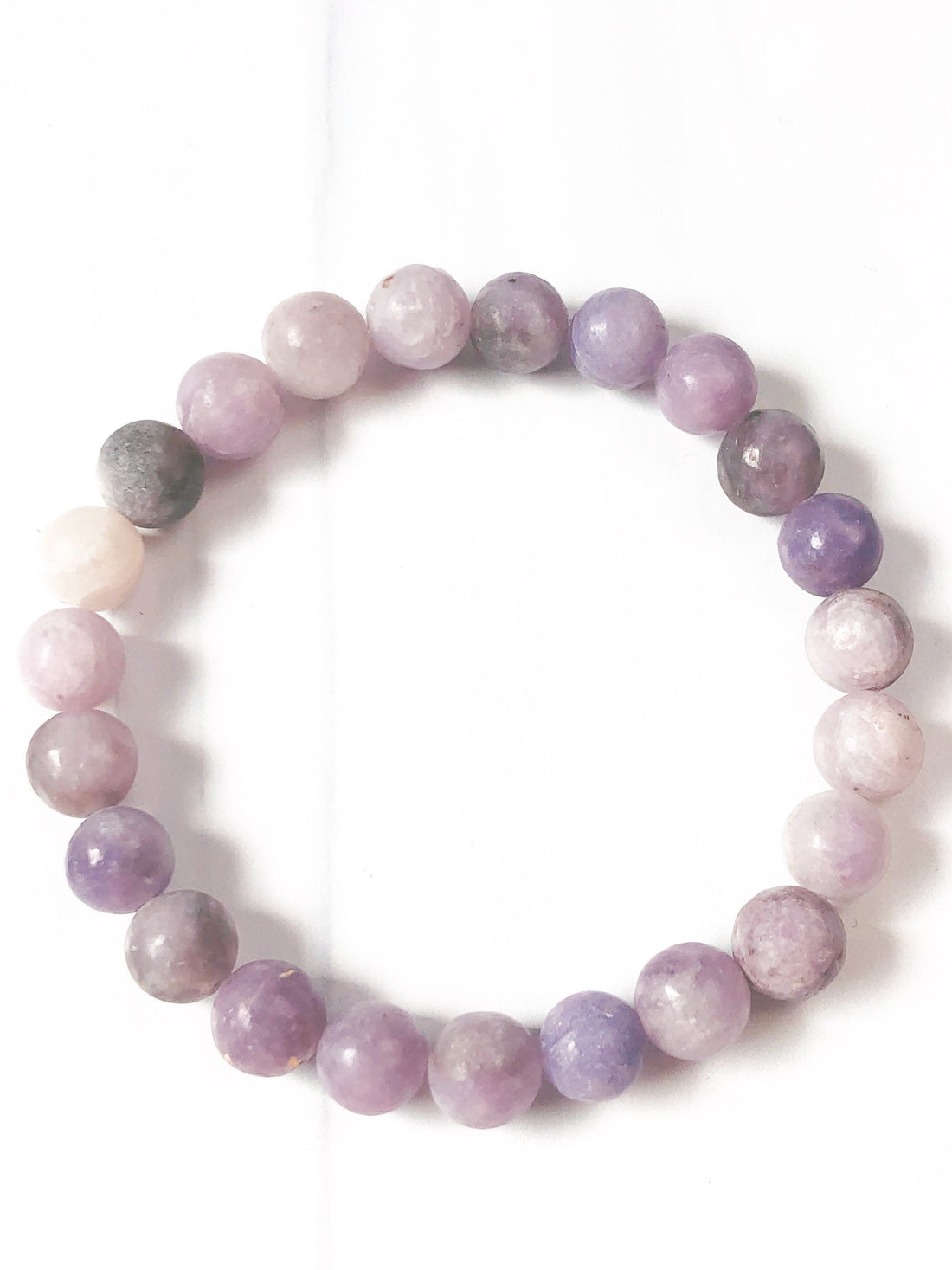 Matte Pink Tourmaline Healing Bracelet