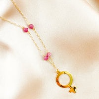 Power Pink Tourmaline Necklace