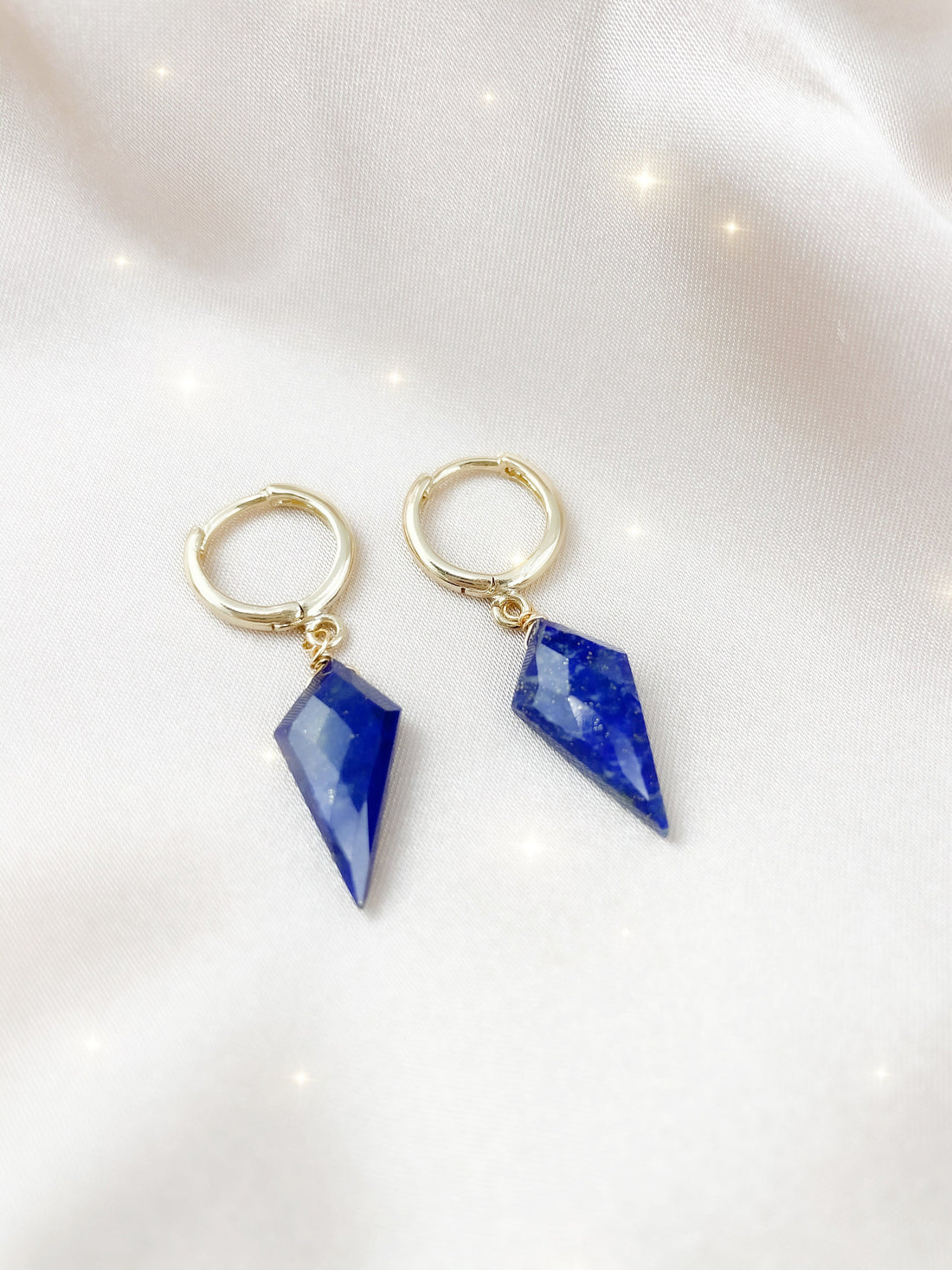 Lapis Lazuli Drop Earrings