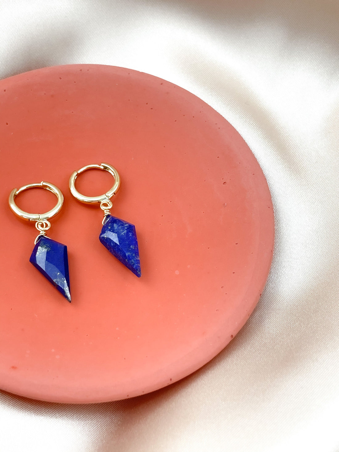 Lapis Lazuli Drop Earrings