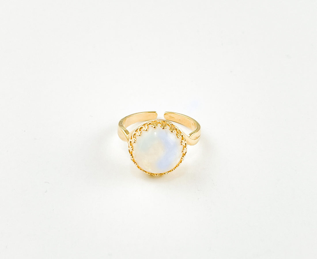 Moonstone Ring Adjustable